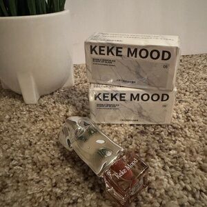 Keke Mood Marble Mirror Ice Block Lip Glaze - color 05 and 06 New